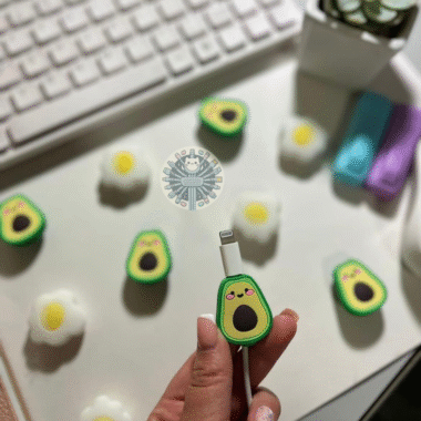 Protector de cargador pequeño Aguacate