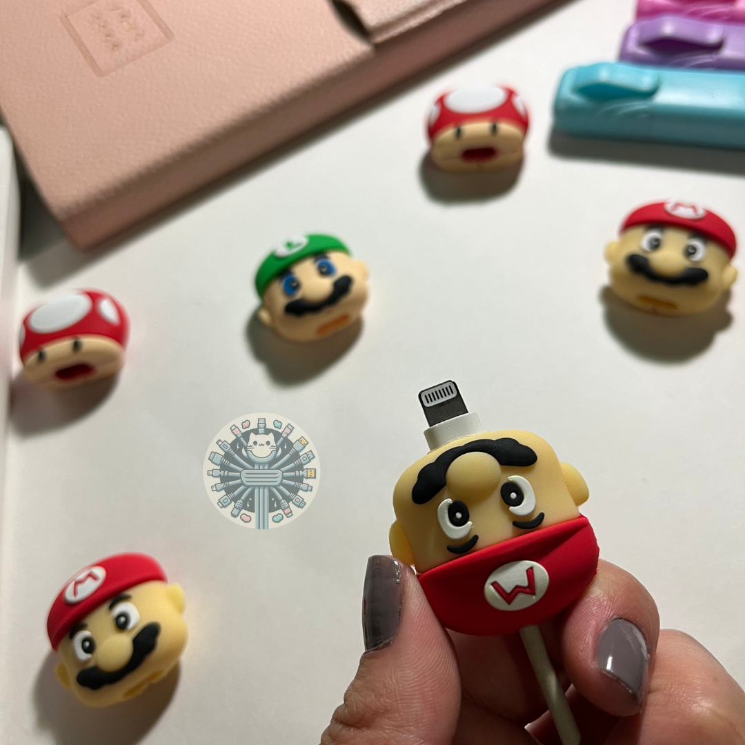 Protector de cargador pequeño Serie MarioBros