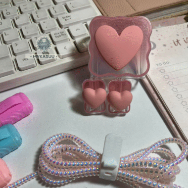 Protector de cargador Corazón - Corazon rosado