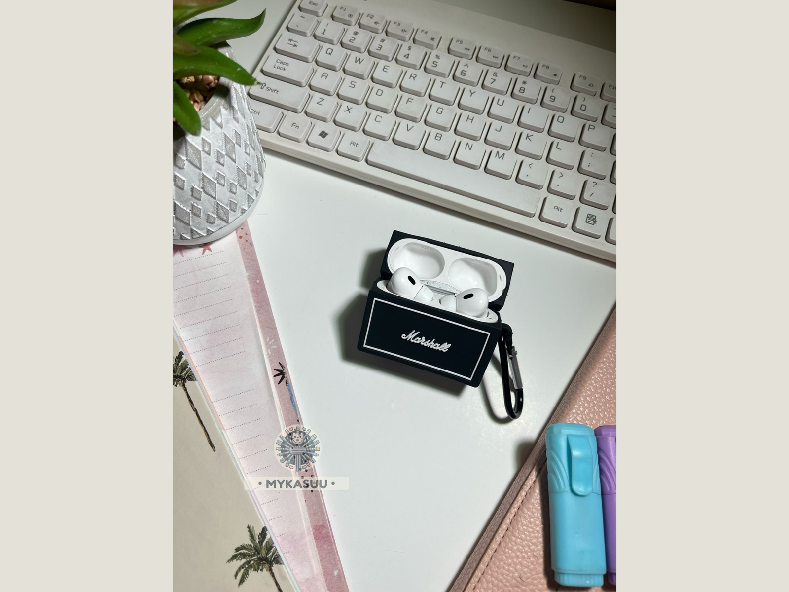 Case AirPods Marshall Rock - Imagen 2