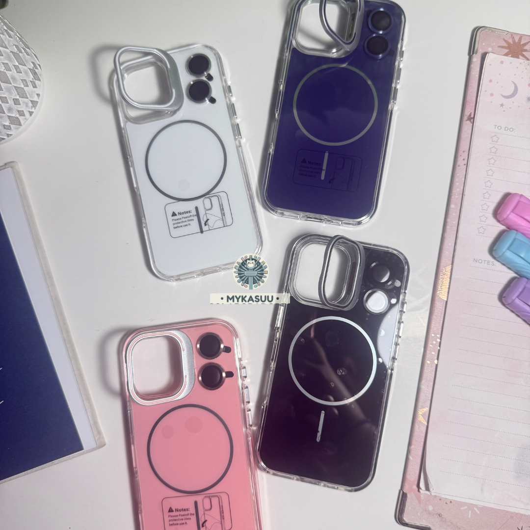 Case Glossy MagSafe con Soporte de Cámara